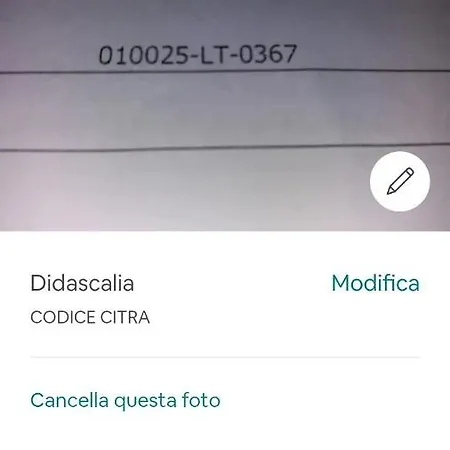 Small Shared House Terrace Above Genua