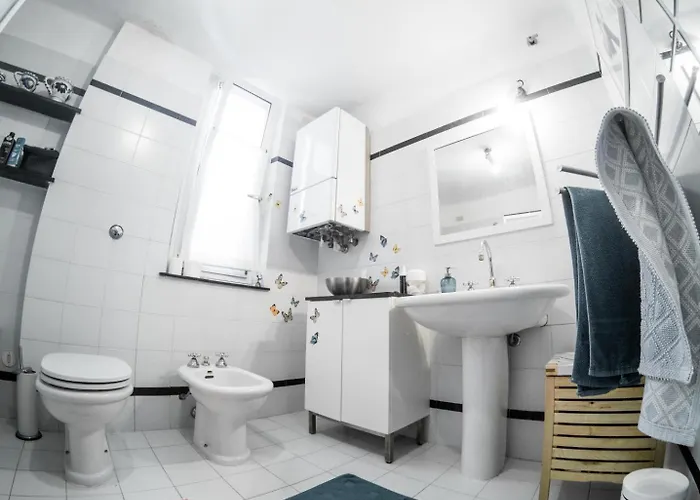 Small Shared House Terrace Above Genova